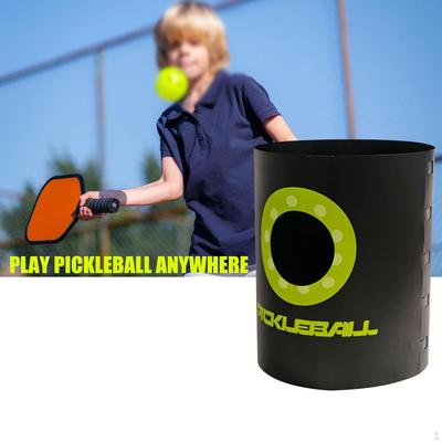 Pickleball Trainingsball Eimer, Abnehmbar, Freizeit, Einfache Montage, Indoor/Outdoor Zubehör,
