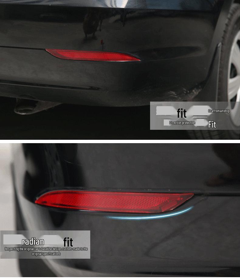 13-16 Volkswagen Jetta Santana Πλαίσιο Πίσω Φωτός Ομίχλης & Διακόσμηση Χείλους Ανακλαστήρα Προφυλακτήρα