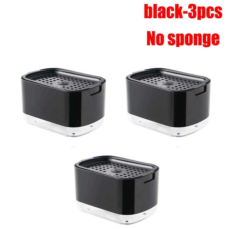 Flüssigseifenspender Küchenwaschmittel Seifenschalen mit großer Kapazität Spender Küchenzubehör Spülbeckenschale Schaumvorrichtung Zuhause