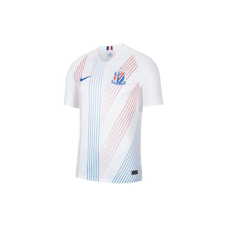 Nike Shanghai Shenhua Football Club 2020 Away Replica Jersey White Men s CI7668-100 L