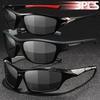 1PCS Photochromic Sports Sunglasses Men Women Vintage Cycling Driving Mountaineering Chameleon UV400 Eyewear