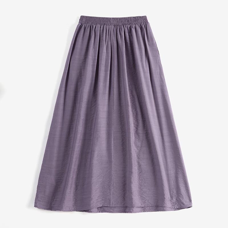 ZANZEA Lässige, lockere, lange Röcke mit Schnürung für Damen im Sommer