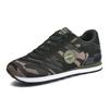 Women Outdoor Canvas Casual Camouflage Shoes Thick-Soled Lace-Up Shoes
