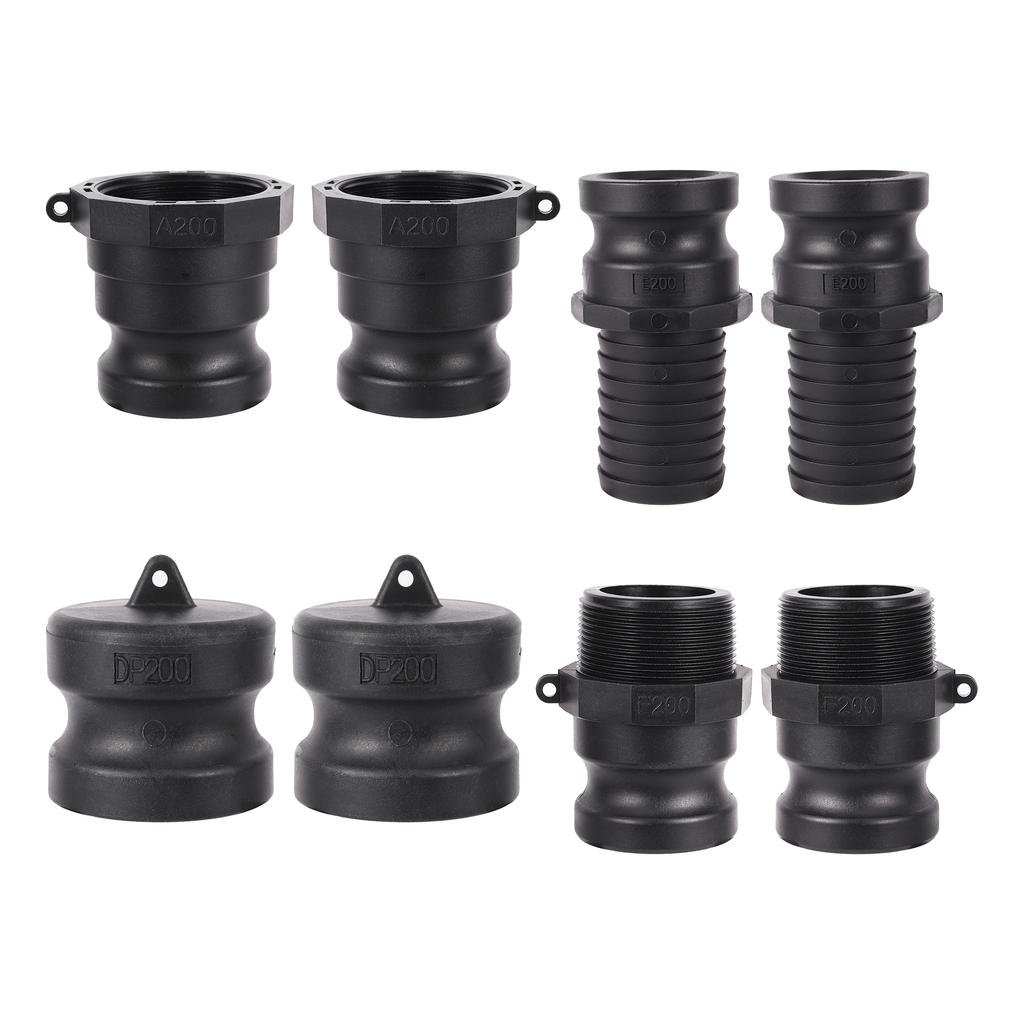 Cam Lock Adapter IBC Tank Quick Connect Internal Cam Lock Fitting Type C Polypropylene Cam Lock Fitting Standard Female Fitti