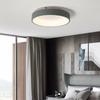 Schlafzimmer Deckenleuchte Aufputz Dimmbar LED Modern Schlicht Warm Romantische Lampe 100?265V Grau 60cm
