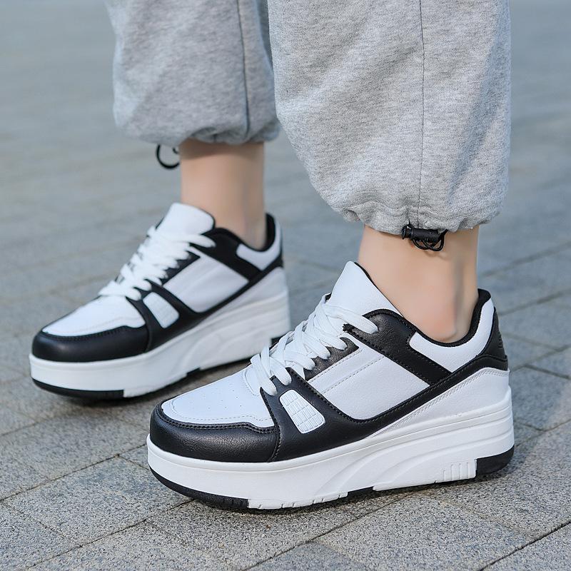 Buty na kółkach Czterokołowe Buty na kółkach dla dorosłych uczennic Zdejmowane Buty dla dzieci z kółkami