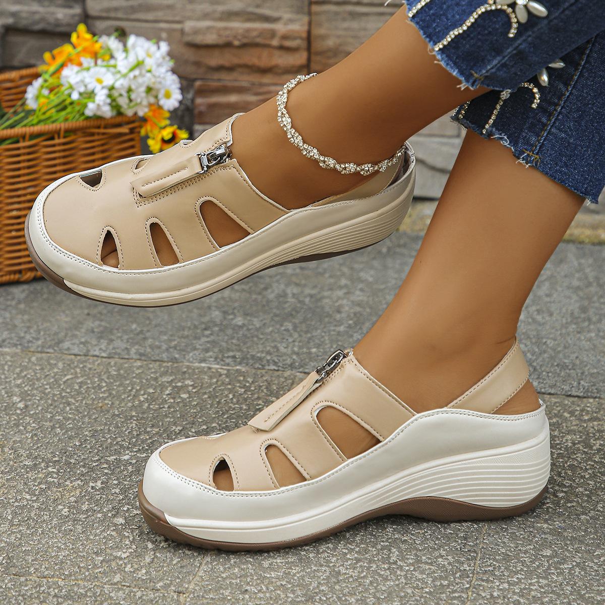 

Новые весенне-летние босоножки на танкетке и высоком каблуке 39