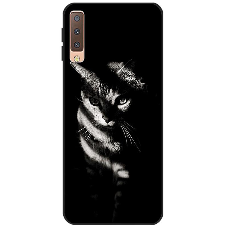 For Phone Case Samsung Galaxy A7 2018 Case Bumper Soft TPU Silicone Coque Back Cover For Samsung A7 2018 A750 A750F Case Fundas