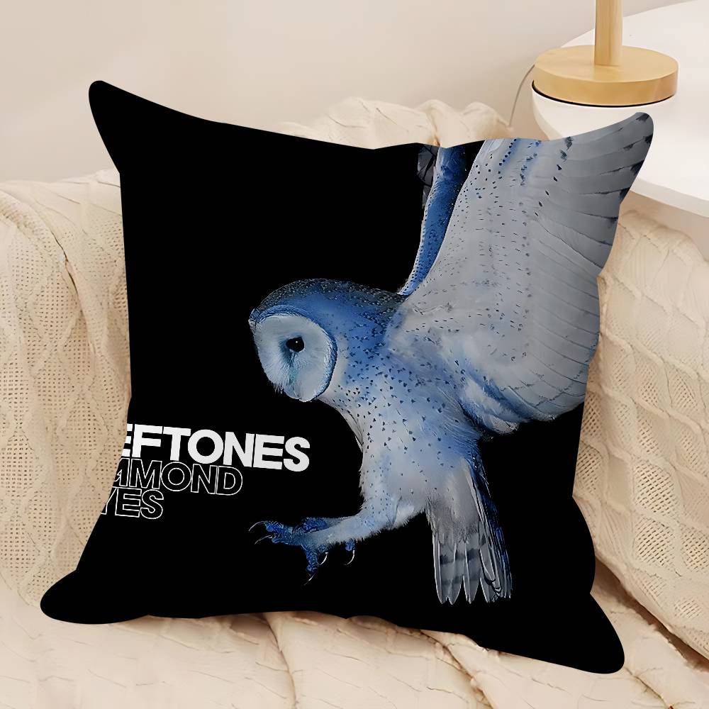 

Deftones Музыкальная наволочка Чехол для диванной подушки Украшение комнаты дома Детский подарок 12x12Inch