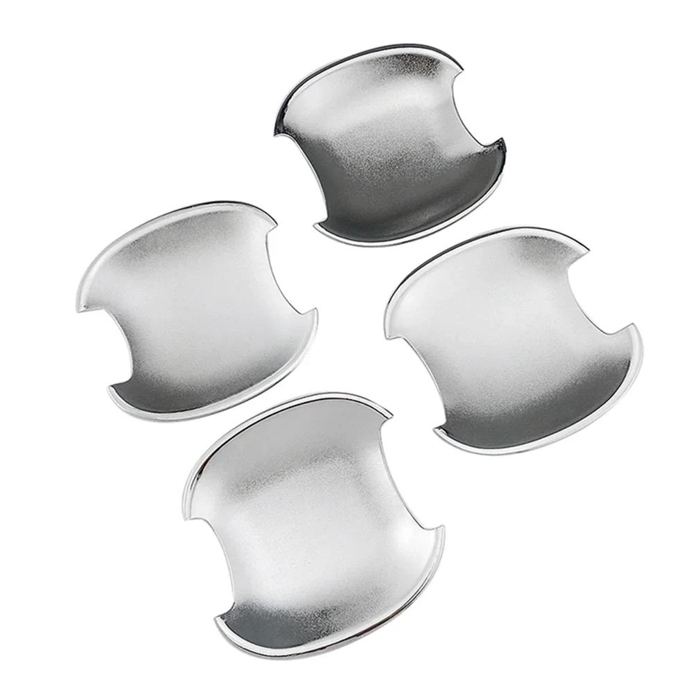 Car Upgrade Chrome Silver Door Bowl Handle Cover For Kia Sportage R 2010-2015 Cars Accessories Decoration