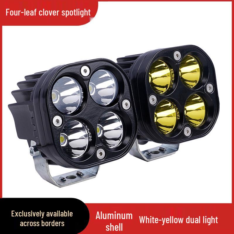 Cross-border Motorcycle Dual-Beam Super Bright LED Owl Headlight