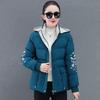 Thick Cotton Jacket with Added Velvet for Women, Winter for Middle-aged Women, Warm Cotton Jacket for Women