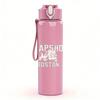 1PC Distressed White Blank Vintage Texture Print 750ml Portable Sports Water Bottle Leakproof Gym Outdoor Travel Drink Cup