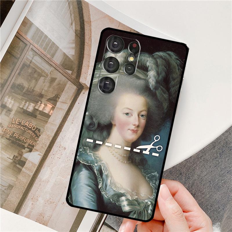 Marie Antoinette Phone Case For Samsung Galaxy S24 Ultra S9 S10 S20 S21 S22 S23 Plus S24 FE S25 Ultra Cover
