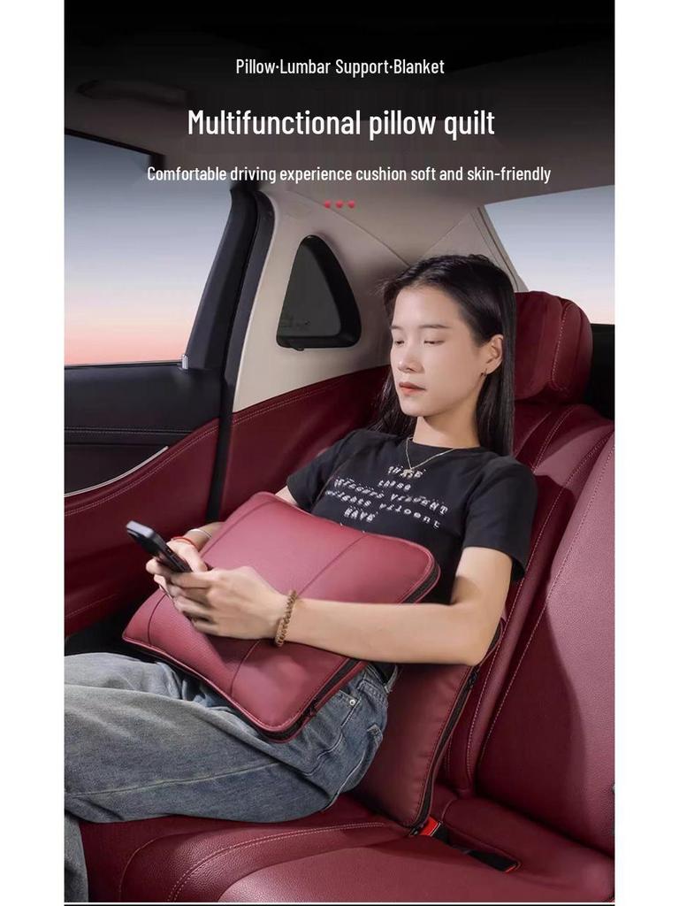 Suporte Lombar para Bancos de Carro Leapmotor T03/C11/C01/C16/C10 - Conforto de Alta Qualidade e Proteção da Cintura Encosto de Cabeça