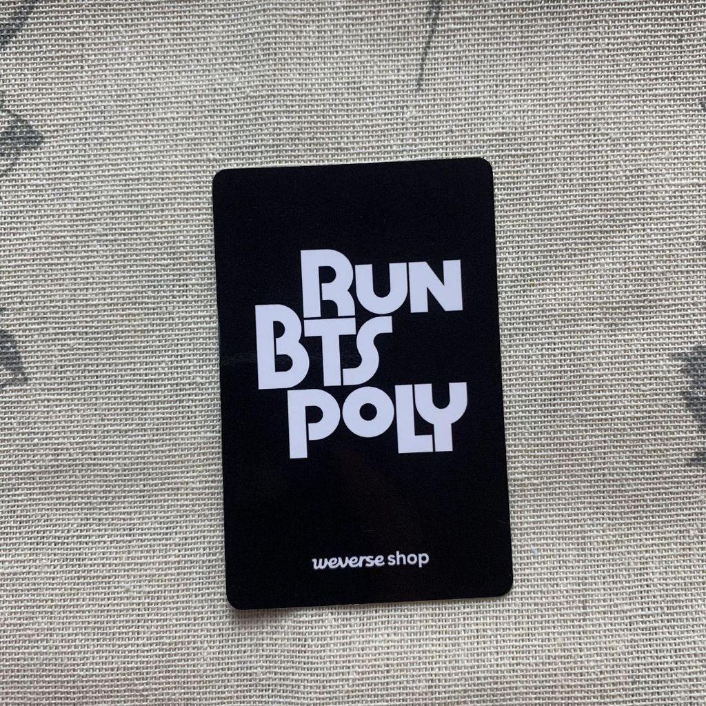 [USED] RUN BTS Jungkook POLY HIGHLIGHT PACKAGE Trading Card