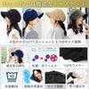 [QUEENHEAD] Women's hat, springsummer, newsboy cap, Cleanse, Etac, odor-resistant, completely blackout, UV protection, large size, washable [XL