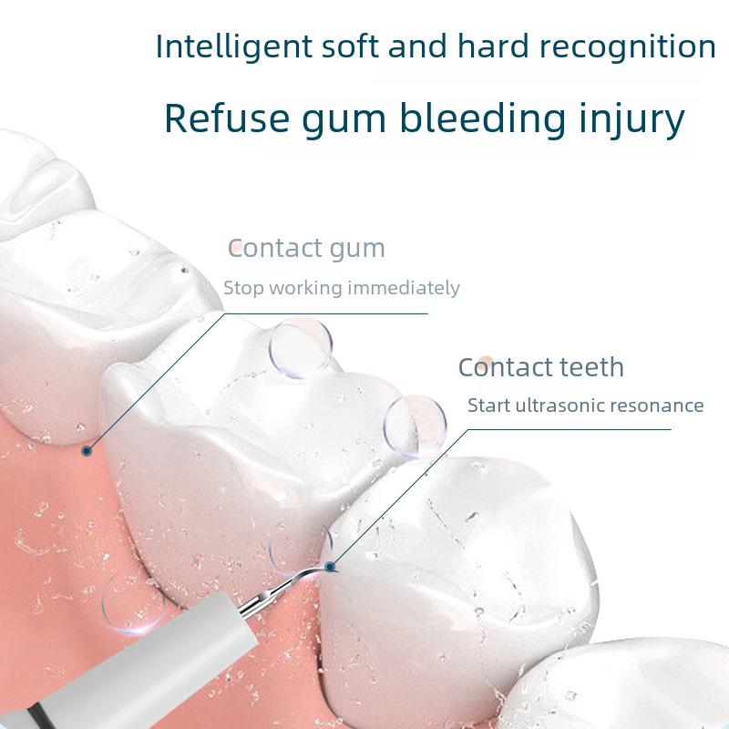 Elektrischer Ultraschall-Zahnreiniger: Entfernt Zahnstein und Plaque, hellt auf und spült für ein gesünderes Lächeln.