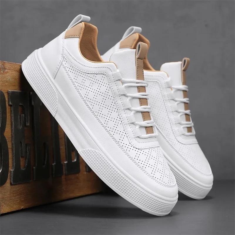 Breathable Men Shoes Outdoor Casual Sneakers Male Fashion Sports Walking Shoe Running Flat Platform Sneaker 2024 Sewing Trainers