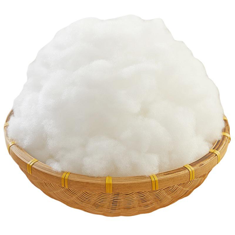 Handmade PP Cotton Pillow Core: Fluffy, High-Elastic Silk Fiber Filling for Cushions and Dolls