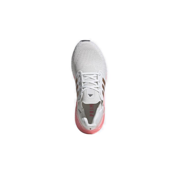 New Adidas Ultra Boost 20 White Copper Flash Red Women's EG0724