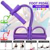 Durable Fitness Gum 4 Tube Resistance Bands For Effective Sit-up Pull Rope Exercises