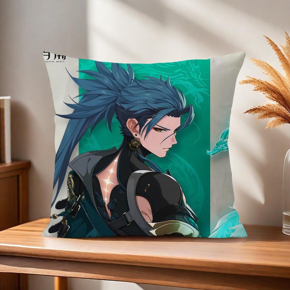 Wuthering Comfortable soft Pillow Case camellya Changli for Sofa Living Room Home Waves office Decor Cantarella and Protective C