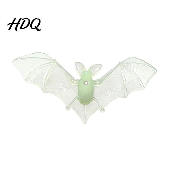 Black Bat Wall Art 10 Pcs Halloween Plastic Bats Lifelike Mini Decoration Realistic Spooky Decals Fake Decor for Trick Prank Prop Party