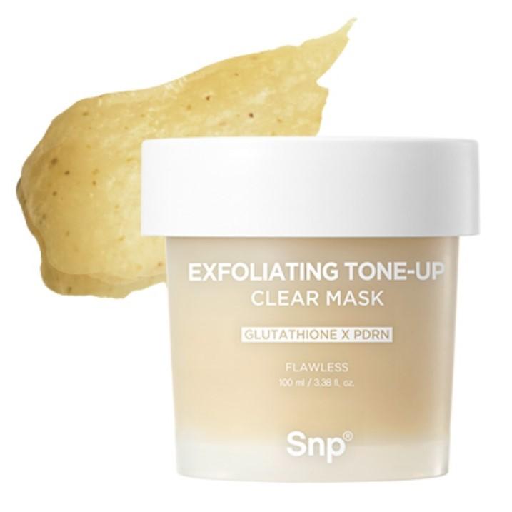 SNP Exfoliating Tone-Up Clear Mask 100ml
