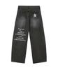 GRAVER [Unisex] Star H Wide Curved Jeans_3 Colors