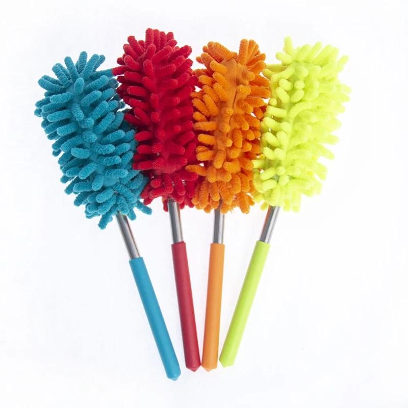 Soft Microfiber Duster Brush Dust Cleaner Can Not Lose Hair Static Anti Dusting Brush Car Duster Household Office Kitchen Tools