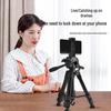 Portable Desktop & Floor Standing Tripod with Ring Light for Live Streaming & Photography