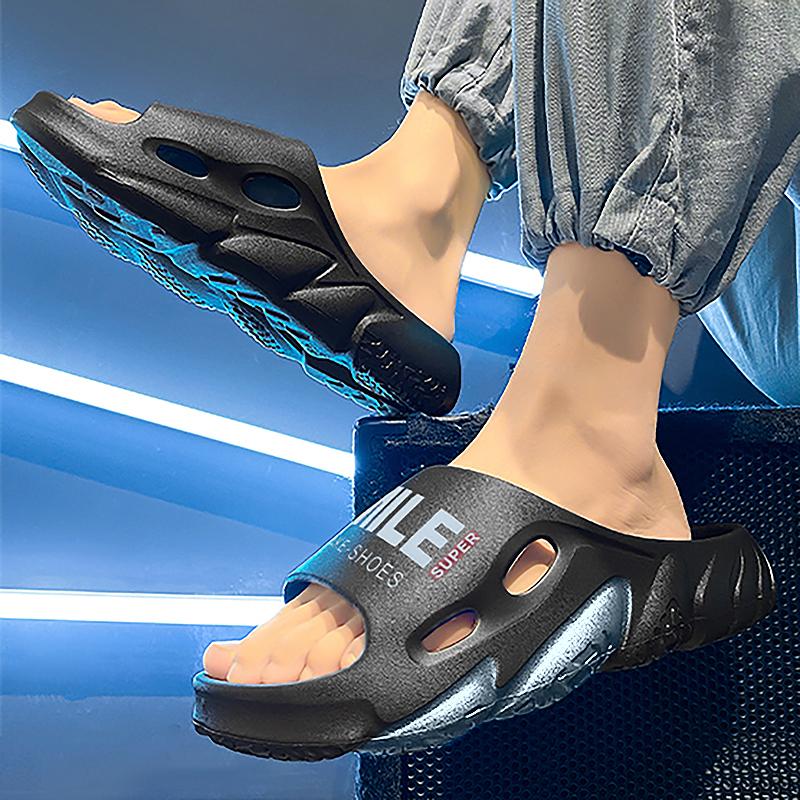 Platformové sandály Boty pro muže Pantofle pro muže Měkké a pohodlné Odolné proti opotřebení Vnitřní a venkovní Koupelna Nové