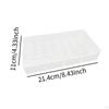 1/64 Model Car Wheel Storage Box Acrylic Display Case Organizer Clear for Boys Kids Adults