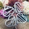 4pcs Love Hearts Metal Cutting Dies Stencils DIY Scrapbooking Embossing Paper Crad Decorative Craft Die Cut