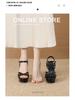 Chunky Heel Waterproof Platform Sandals with Thin Straps for Women, Sizes 35-42 - Ideal for Nightclub, Runway, or Work.