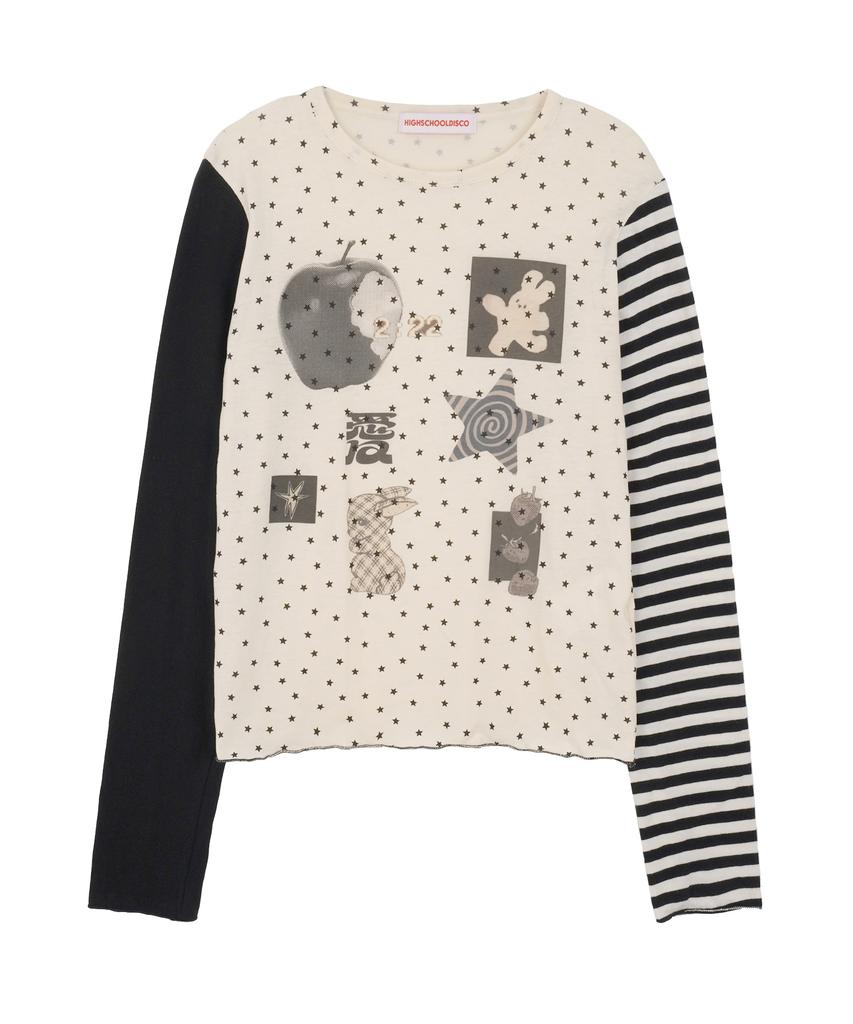 HIGH SCHOOL DISCO Star Asymmetrical Long Sleeve