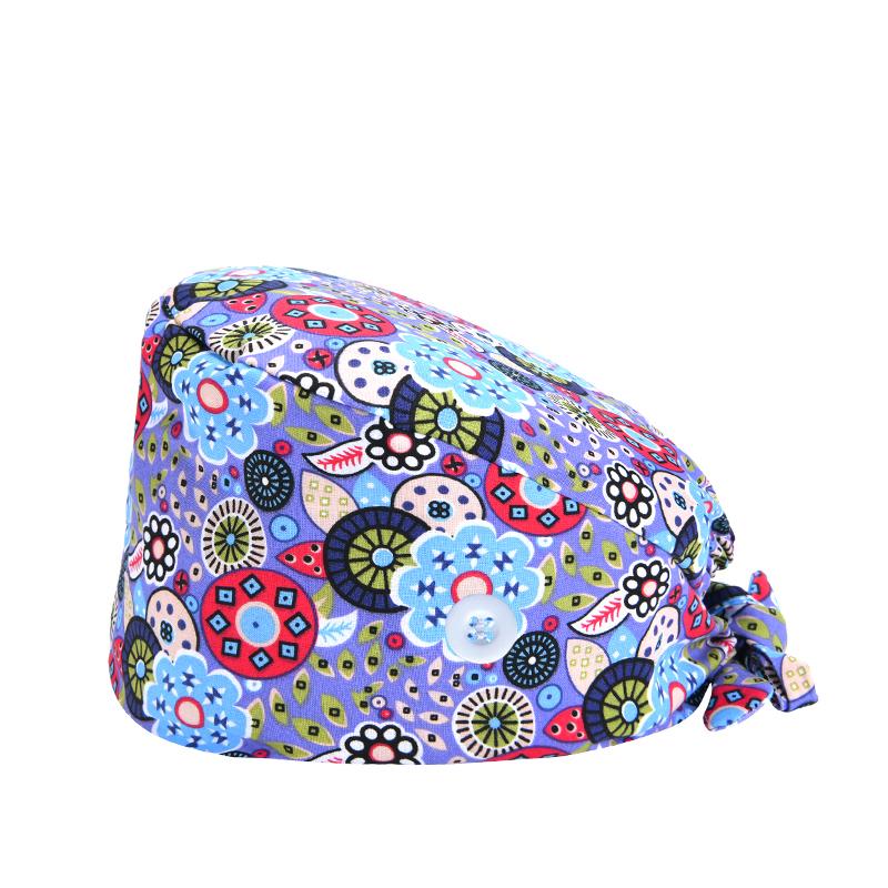 200 Kinds Adjustable Medical America National Pattern Cartoon Pet Hospital Heart Surgical Doctor Cap Surgeon Hat