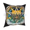 Pentacle For Imbolc  First Signs Of Spring Pillow Case Printed Home Soft DIY Pillow Cover Imbolc Imbolg Spring Pentacle