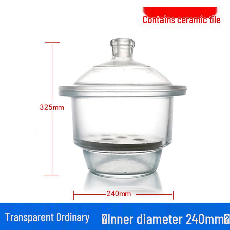 Transparent Glass Desiccator