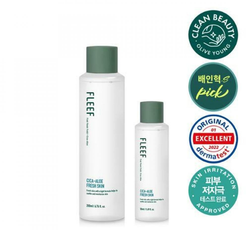 

Flip Cica Aloe Fresh Skin 200мл специальный набор 50мл подарок