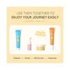 (3 Set)Hydrating Skin Care Set, Gift for Women, 4Pcs Skincare Essentials Set Mini Travel Size with Facial Cleanser, Cream, Serum, Sunscreen
