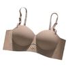 Underwear women's small breasts gather and show large breasts, seamless half cup bra, strapless, non-slip, summer beauty back bra