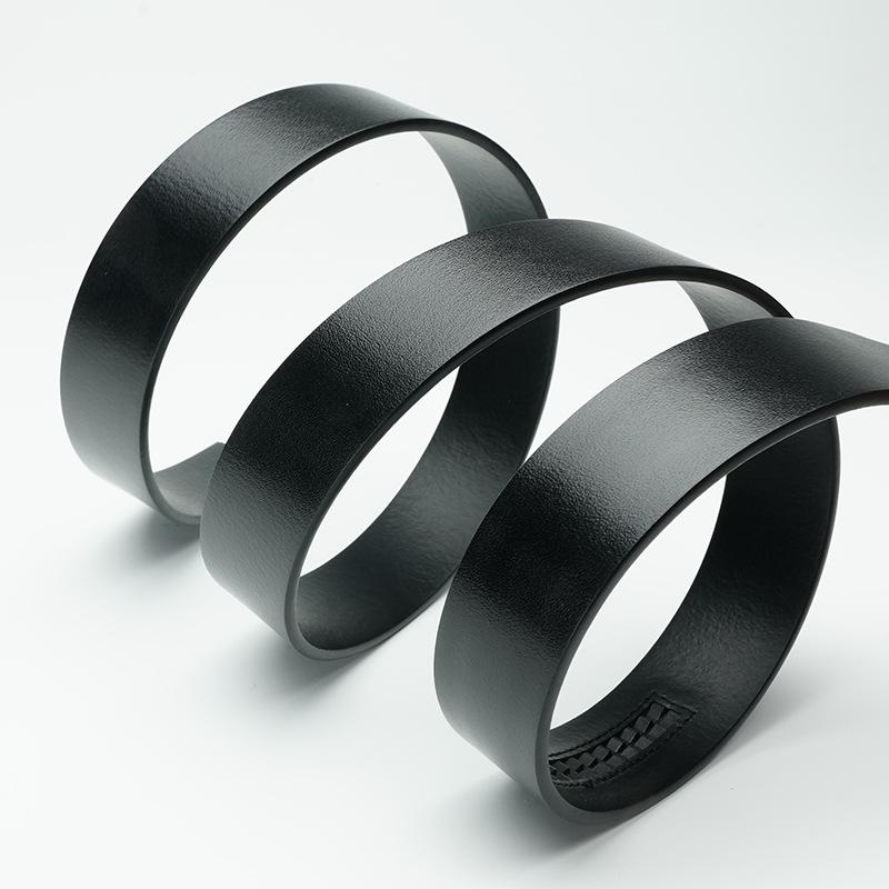 3.5 Erste Schicht Reines Rindsleder Herren Gürtel Ohne Zwischenschicht Ledergürtel Ohne Schnalle Baumkleber Leder Retro Automatische Schnalle Gürtelstreifen