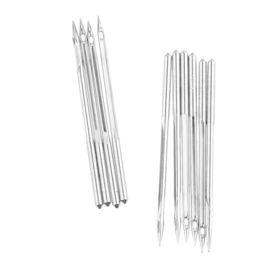 10Pcs DB*1 Industrial Lockstitch Sewing Machine Needles for JUKI DDL-555 Singer Brother All Sizes 7/55,8/60,9/65,10/70,...22/140