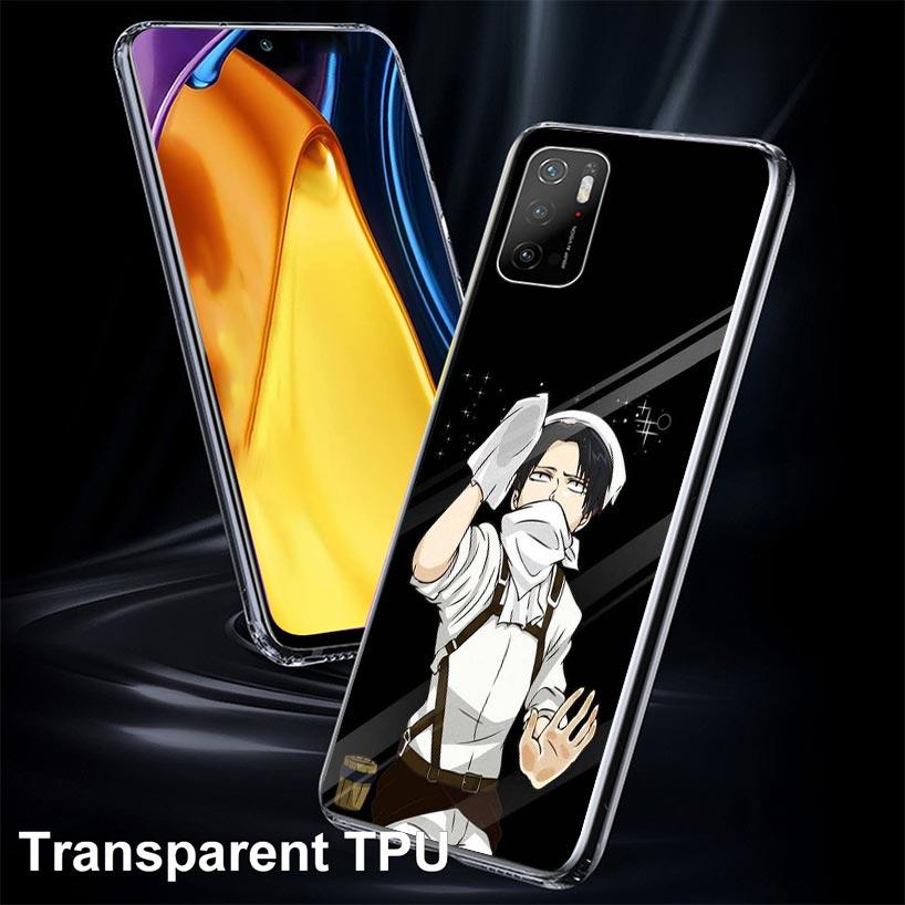 Attack Levi Case Phone Cover for Xiaomi Redmi Note 10 9 9S 8 8T 7 5 Pro Mi 12T 11T 10T 9T 12 11 Lite A3 A2 Trend Fundas Mi 11T 1