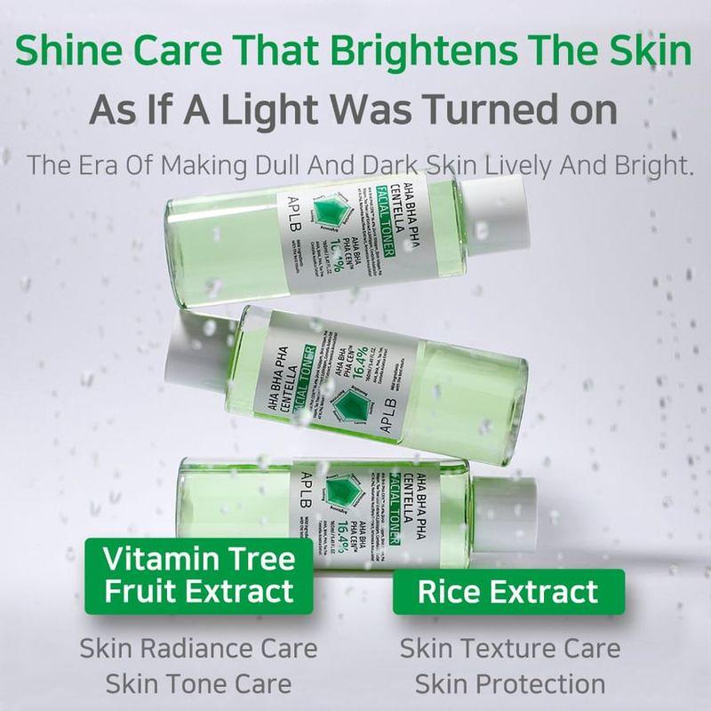 APLB - AHA BHA PHA Centella Facial Toner