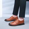 Fashion Mens Leather Shoes Formal Genuine Leather Business Handmade Dress Shoes For Men High Quality Casual Oxfords Luxury Brand