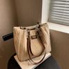Plush Bag Women's Large-capacity New Autumn and Winter Versatile Shoulder Bag College Students Commuting Tote Bag