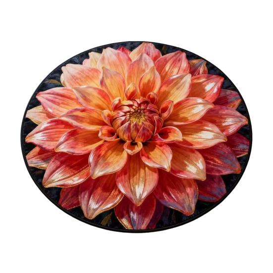 Floor Mat 3D Flower Design Quick-Drying Water Absorbent Bathroom Rug Non-Slip Stable Grip Bath Mat Home Bedroom Decor